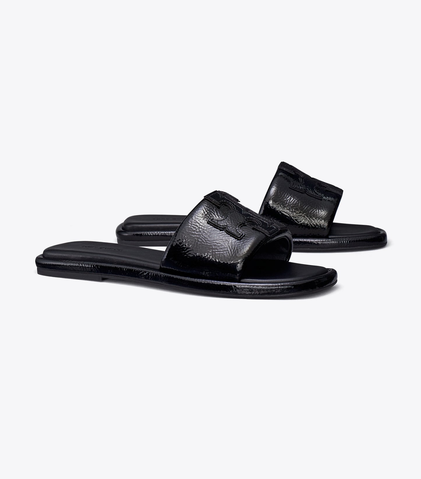 Tory Burch Double T Sport Slide - Perfect Black