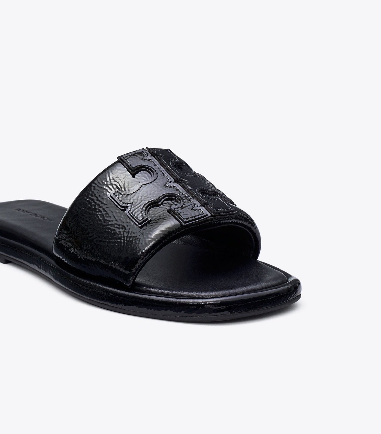 Tory Burch Double T Sport Slide - Perfect Black