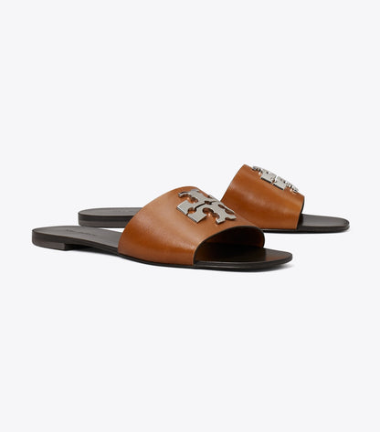 Tory Burch Charlie Cuoio Slide - Classic Cuoio