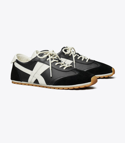 Tory Burch Hank Field Sneaker - Black / Cream / Black