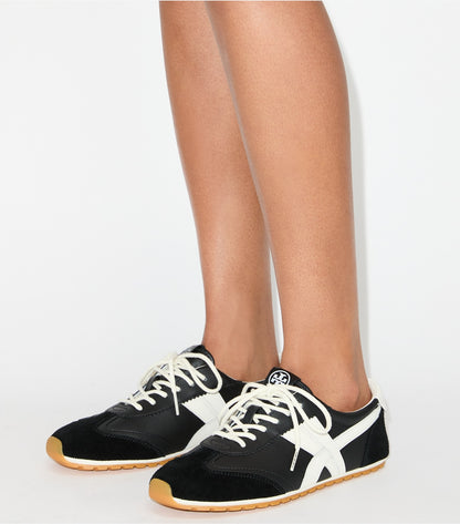Tory Burch Hank Field Sneaker - Black / Cream / Black
