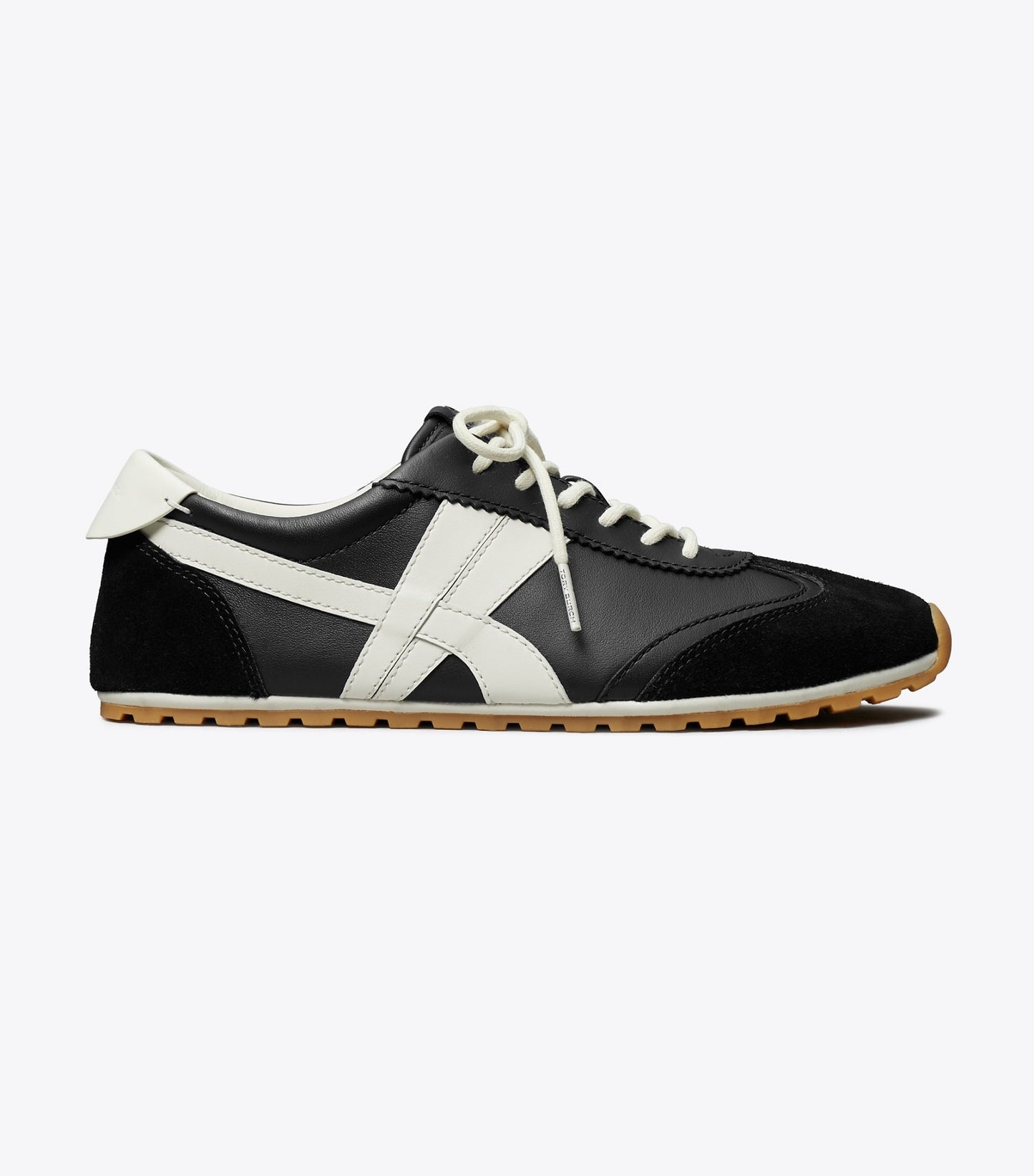Tory Burch Hank Field Sneaker - Black / Cream / Black