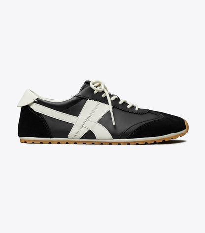 Tory Burch Hank Field Sneaker - Black / Cream / Black