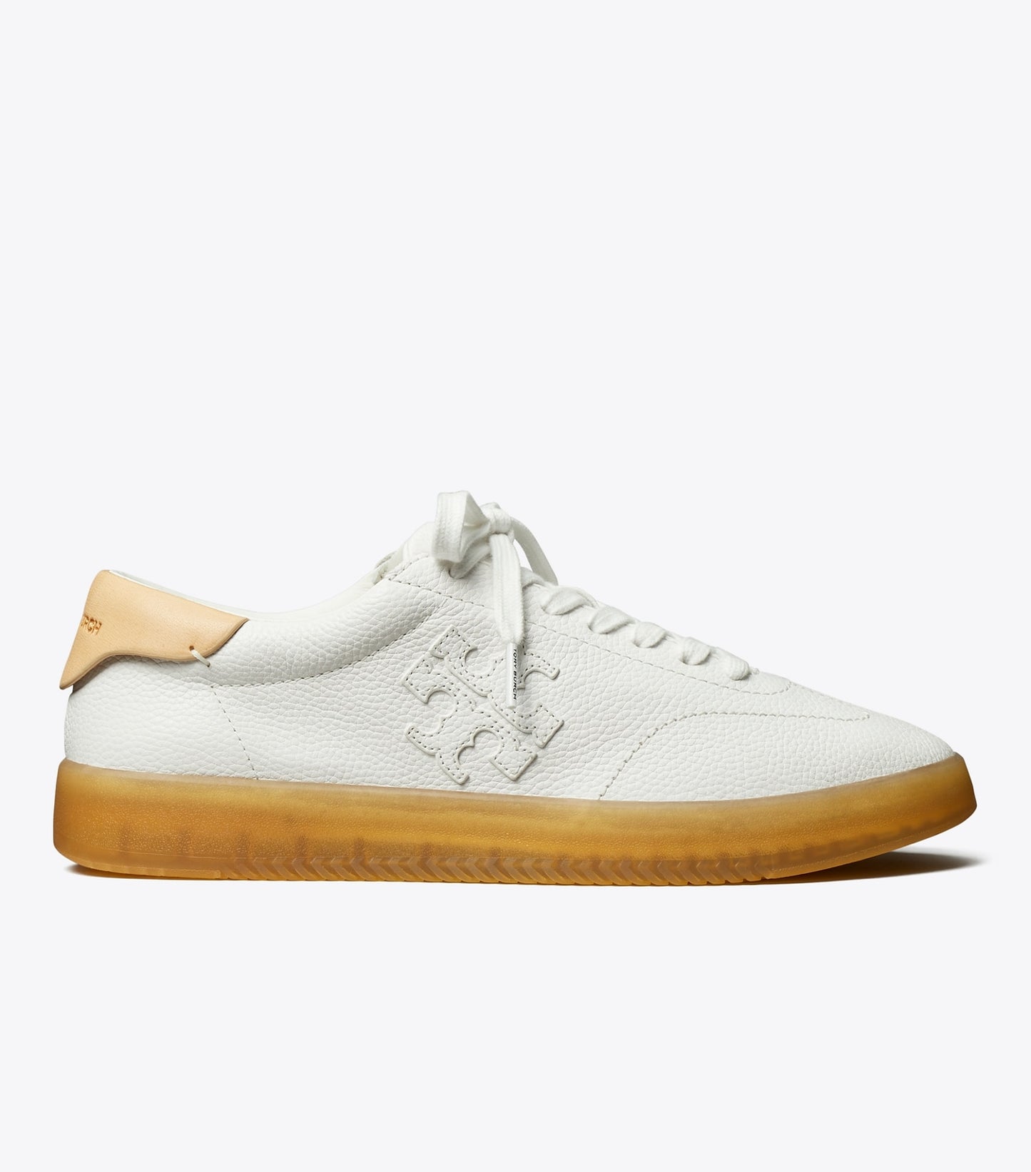 Tory Burch Phoenix Sneaker - White / White / Brushed Almond