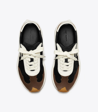 Tory Burch Tory Trainer - Perfect Black / Cream / Dark Cocoa