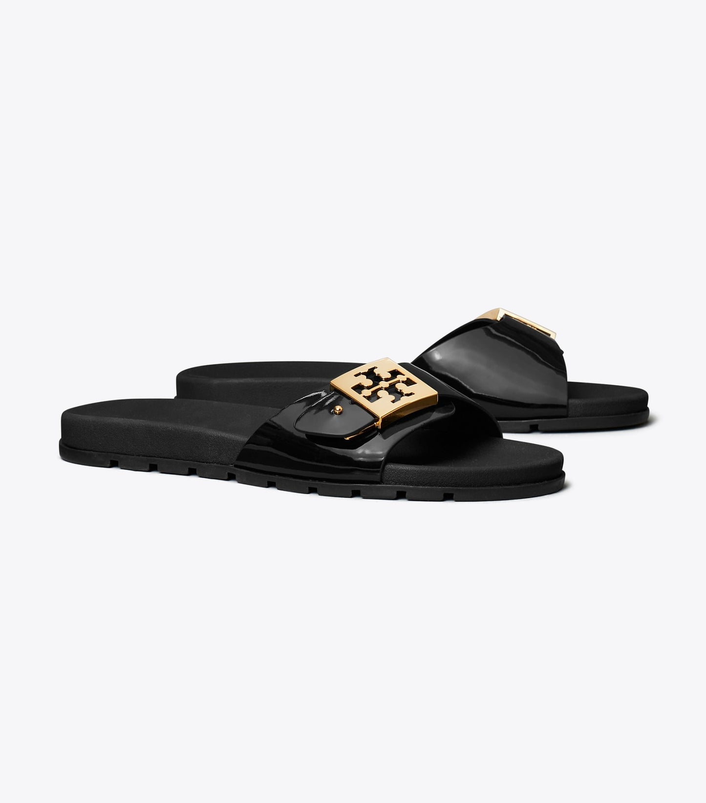 Tory Burch Mellow Slide - Perfect Black / Gold