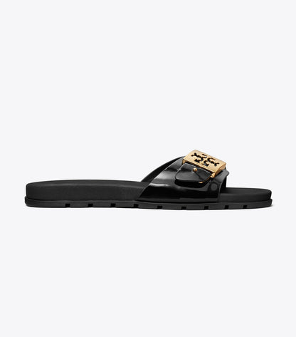 Tory Burch Mellow Slide - Perfect Black / Gold