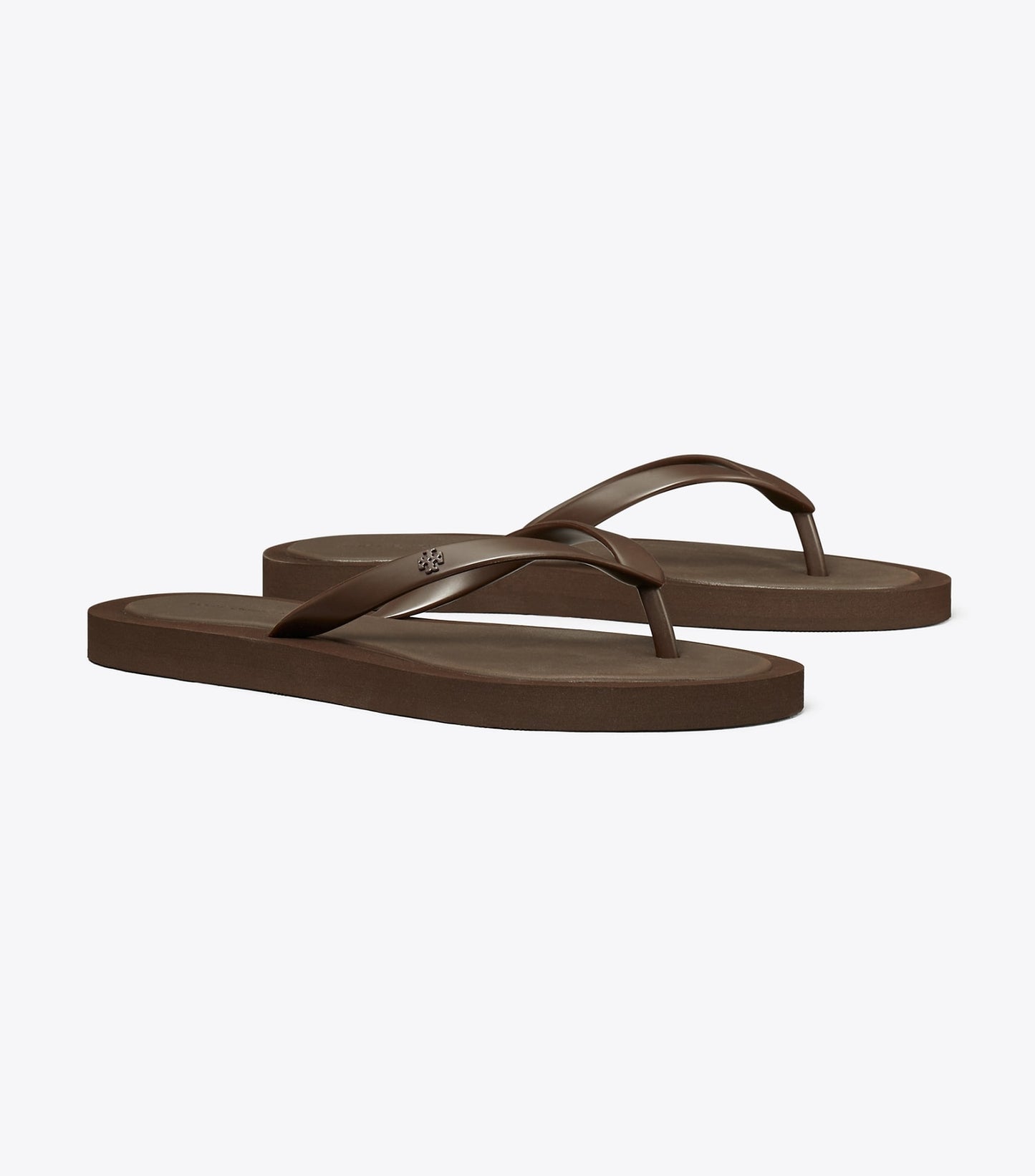 Tory Burch Kira Padded Flip-Flop - Dark Cocoa / Dark Cocoa