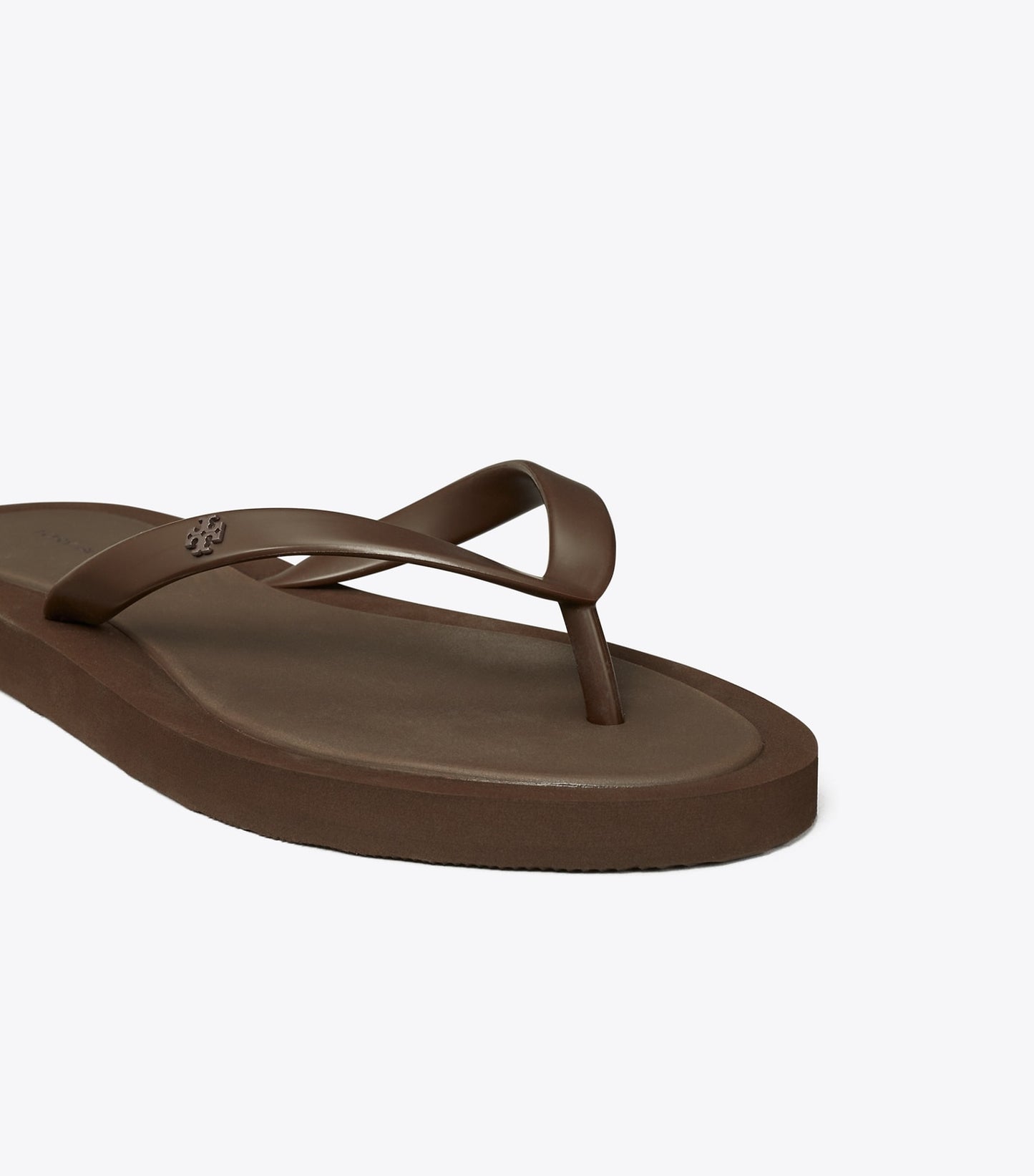 Tory Burch Kira Padded Flip-Flop - Dark Cocoa / Dark Cocoa