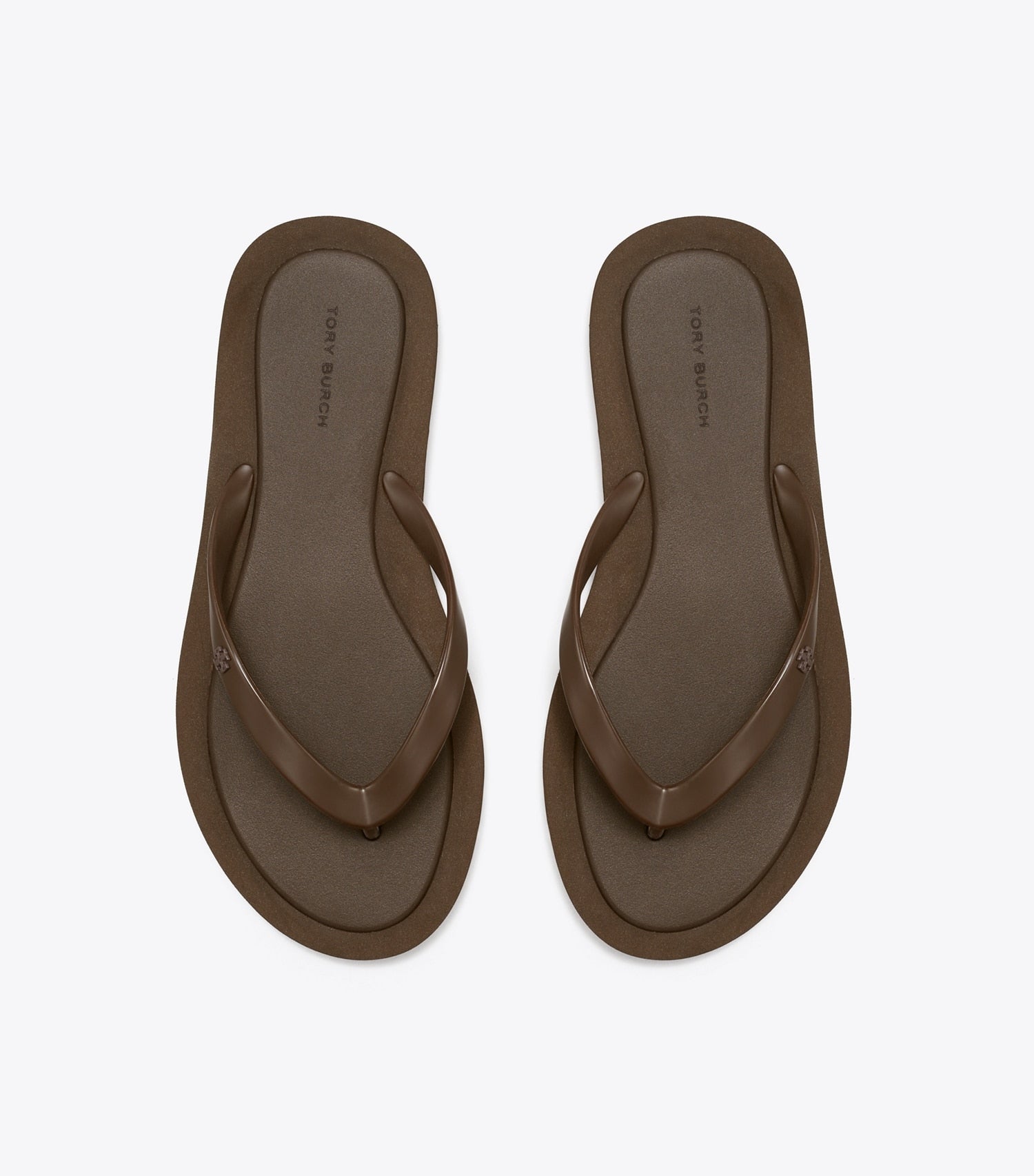 Tory Burch Kira Padded Flip-Flop - Dark Cocoa / Dark Cocoa