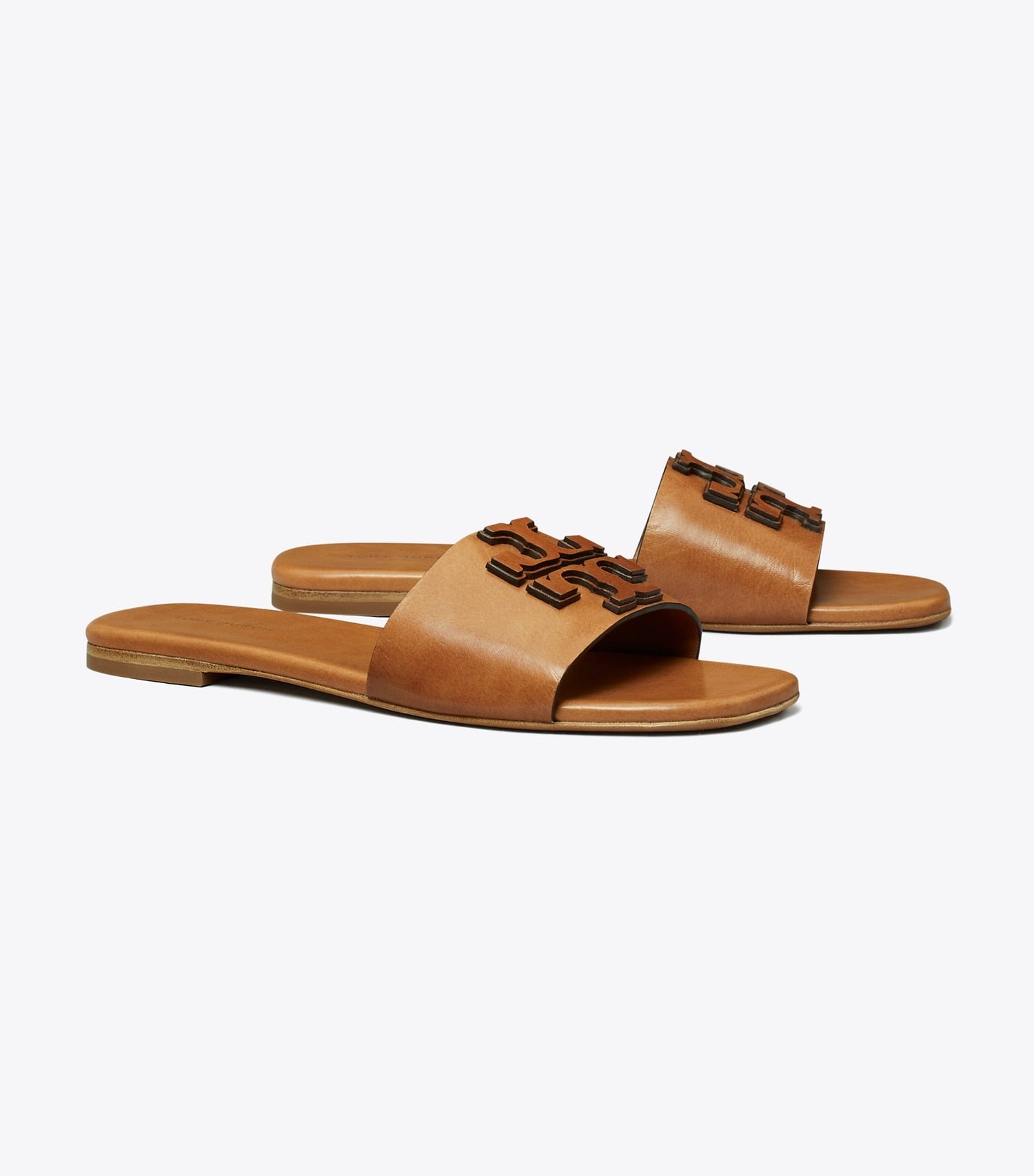 Tory Burch Ines Single-Band Slide - Tan