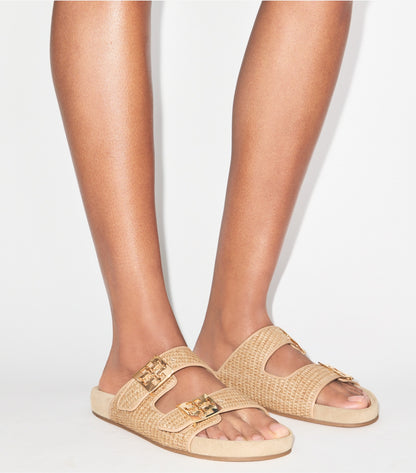 Tory Burch Mellow Woven Sandal - Light Camel / Light Teak