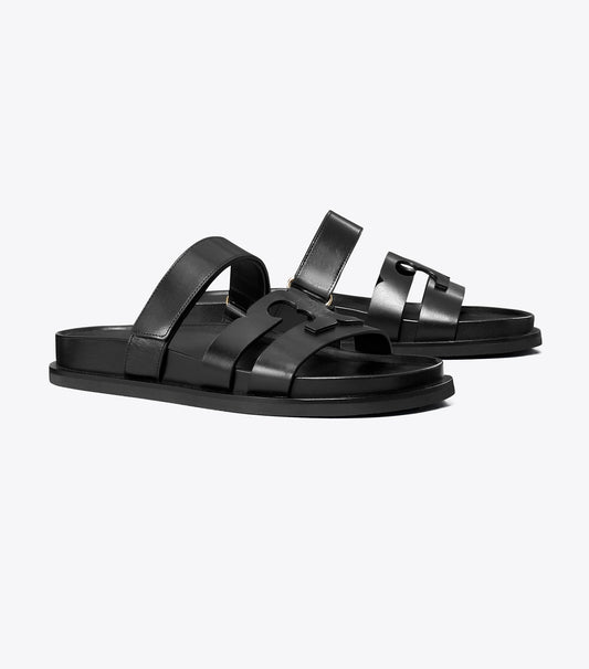 Tory Burch Ines Sport Slide - Perfect Black