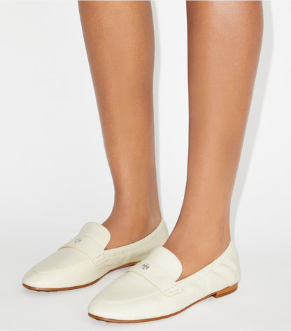 Tory Burch Ballet Loafer - Light Cream