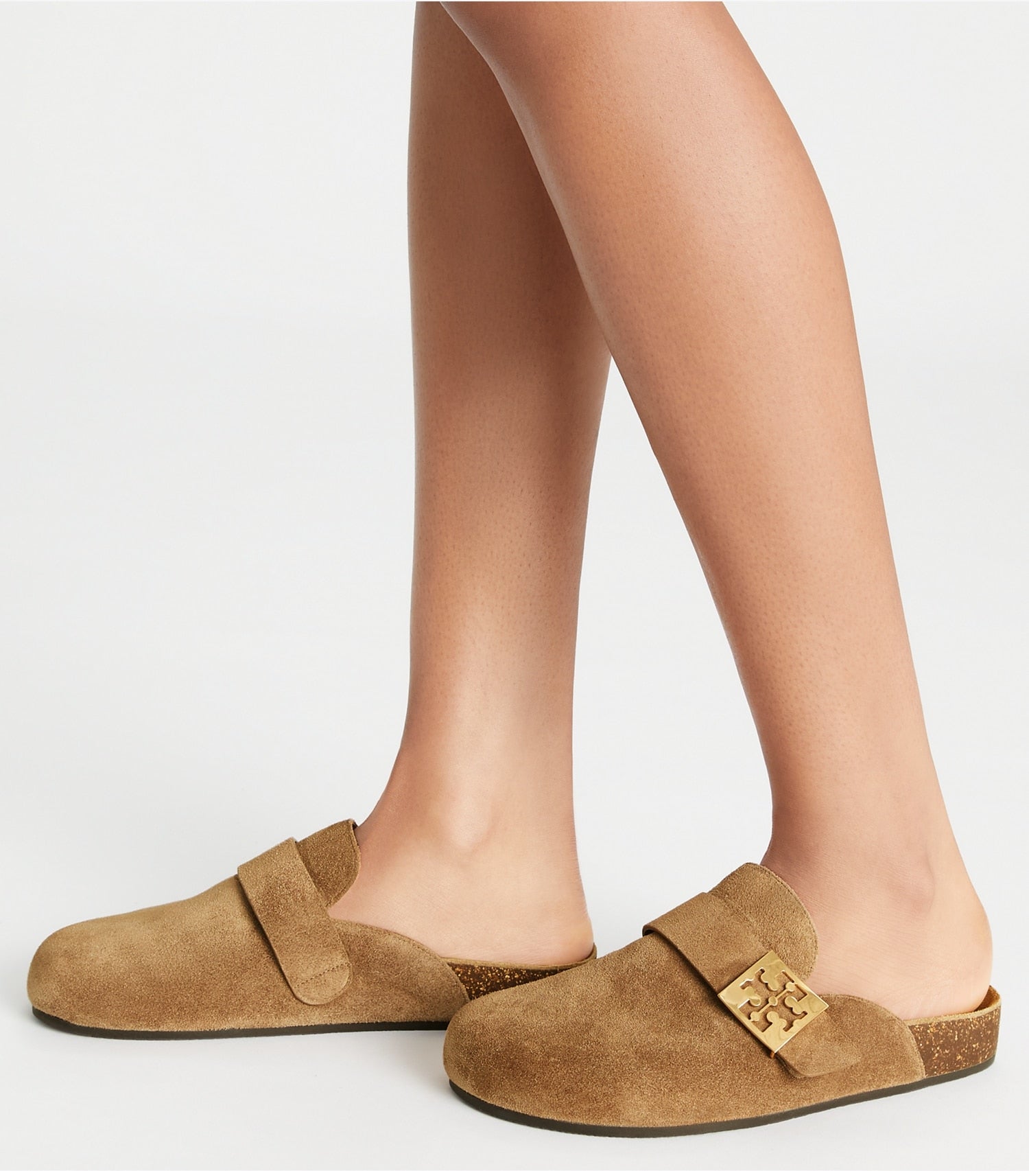 Tory Burch Mellow Mule - River Rock / Gold