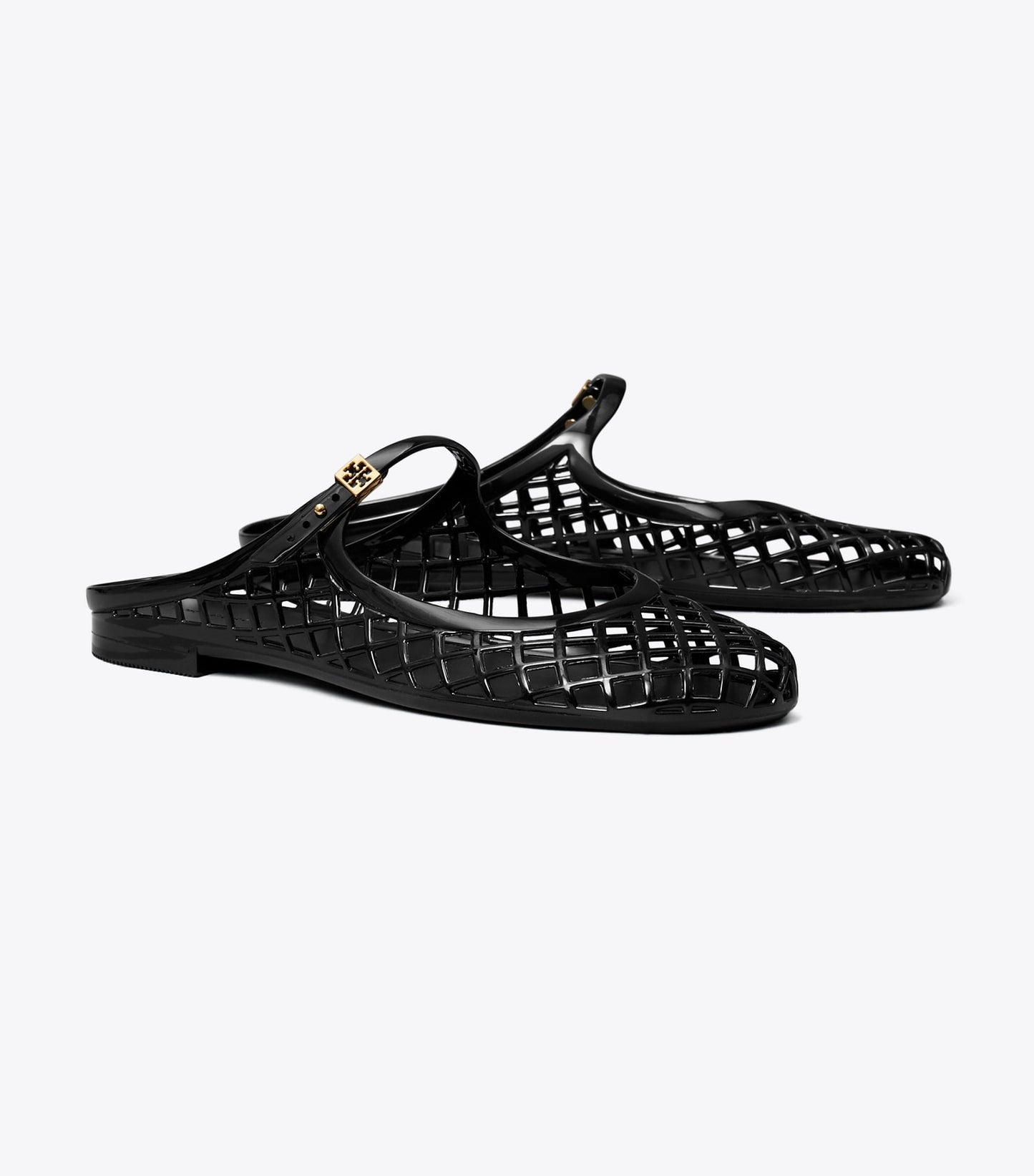 Tory Burch Mellow Mary Jane Jelly - Perfect Black / Black