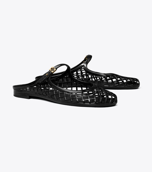 Tory Burch Mellow Mary Jane Jelly - Perfect Black / Black