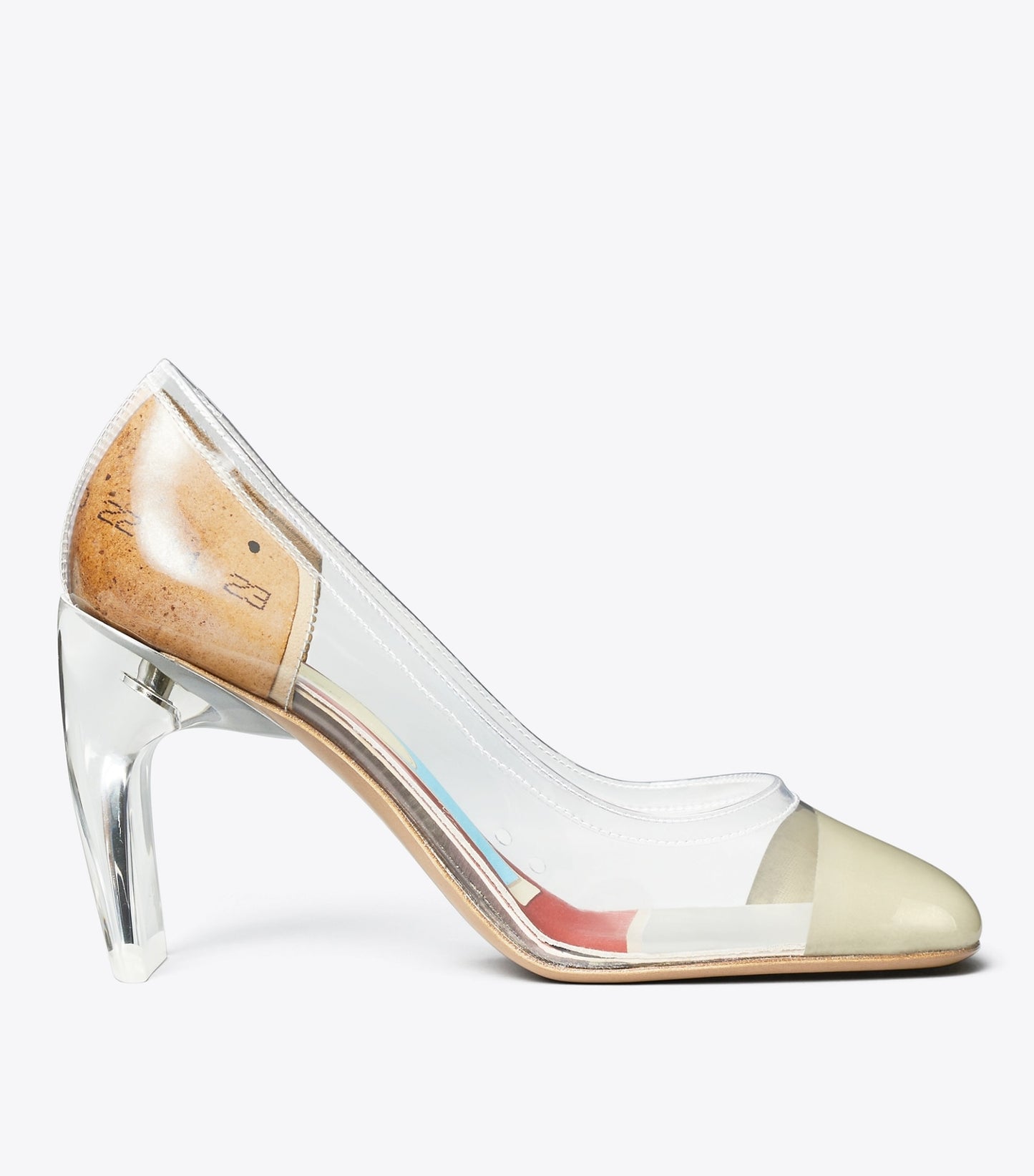 Tory Burch Clear Pump - Clear