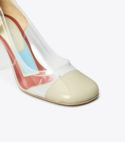Tory Burch Clear Pump - Clear