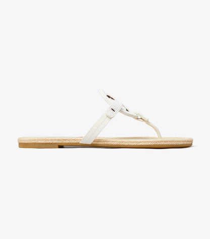 Tory Burch Miller Beaded Espadrille - Cream
