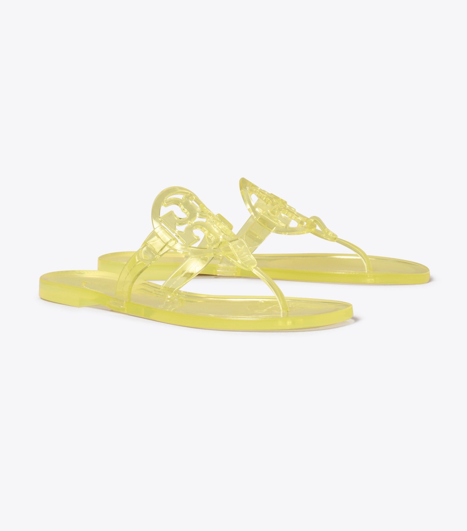 Tory Burch Miller Jelly Sandal - Sunshine Yellow