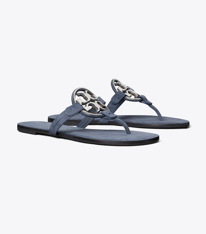 Tory Burch Metal Miller - Deep Wave / Silver