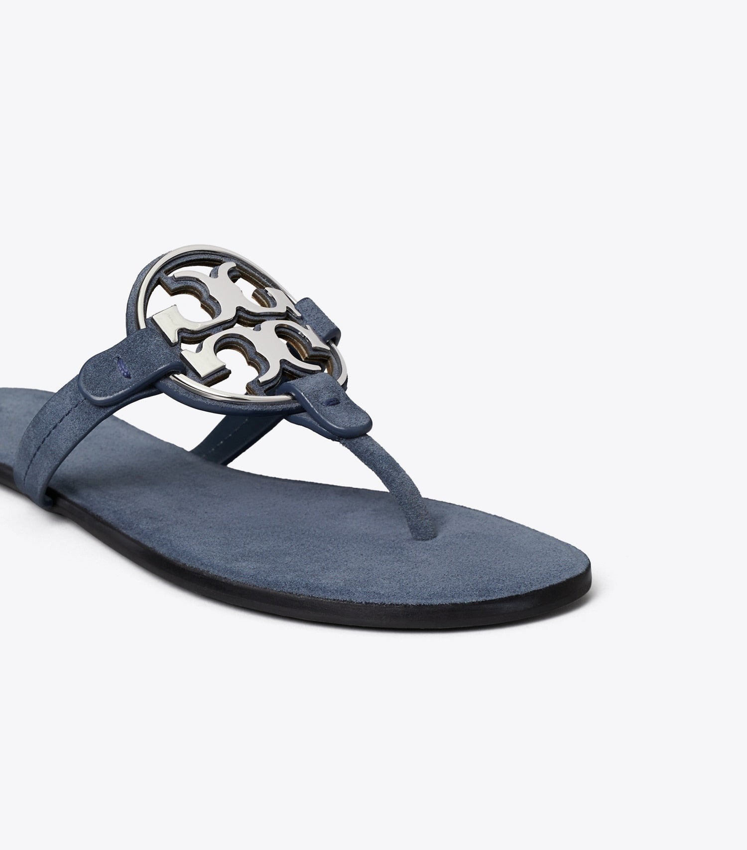 Tory Burch Metal Miller - Deep Wave / Silver