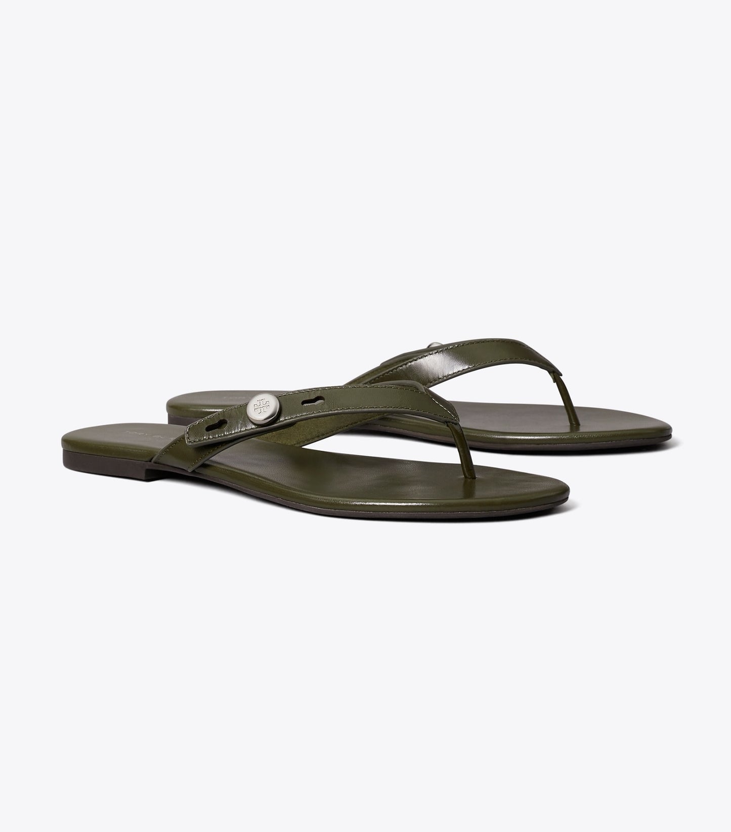 Tory Burch Romy Flip-Flop - Dark Olive