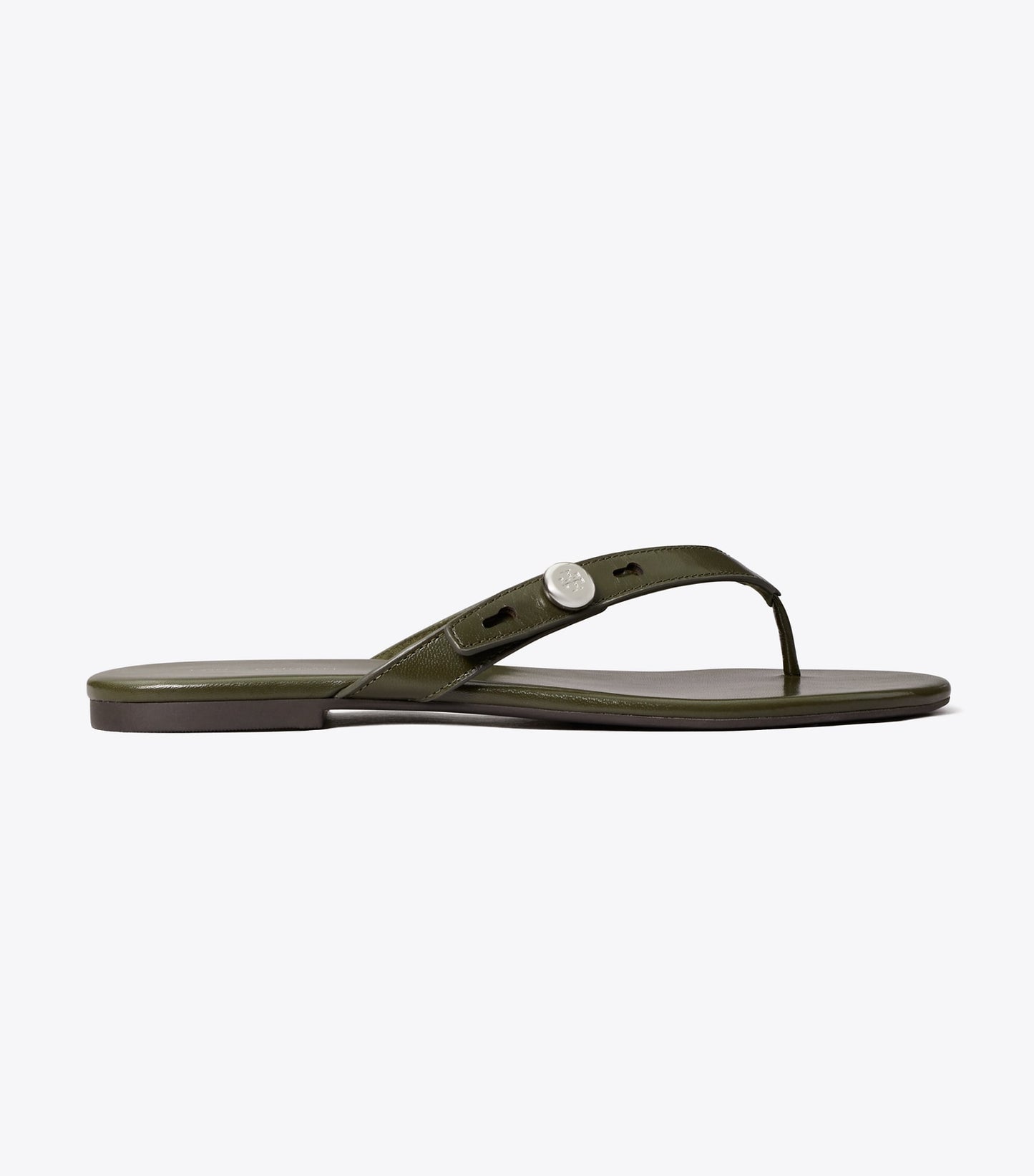 Tory Burch Romy Flip-Flop - Dark Olive