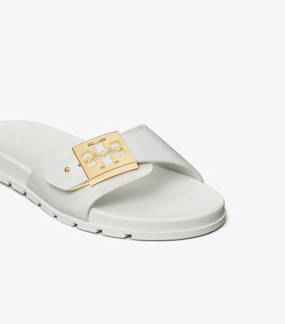 Tory Burch Mellow Slide - White / Gold