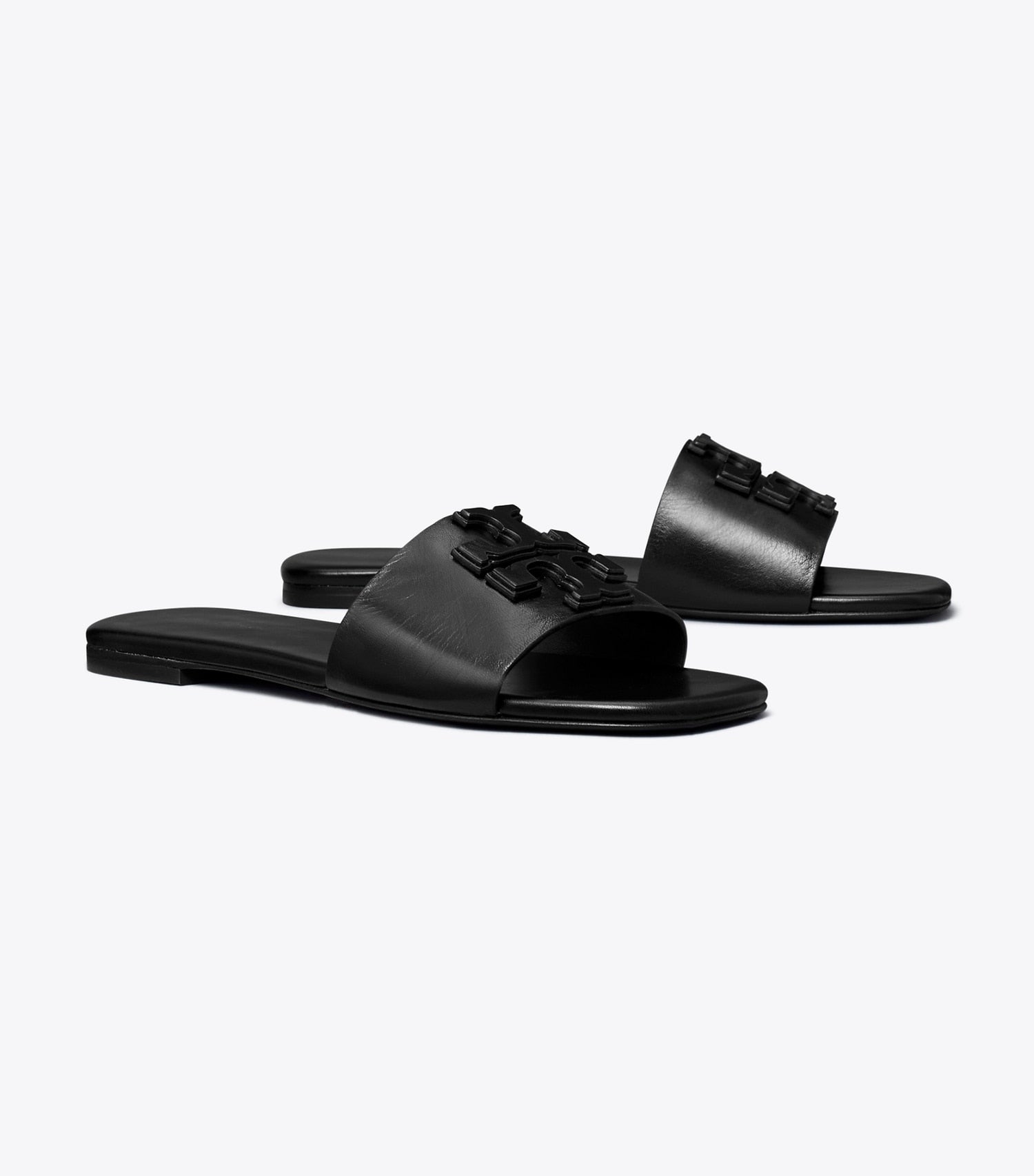 Tory Burch Ines Single-Band Slide - Perfect Black