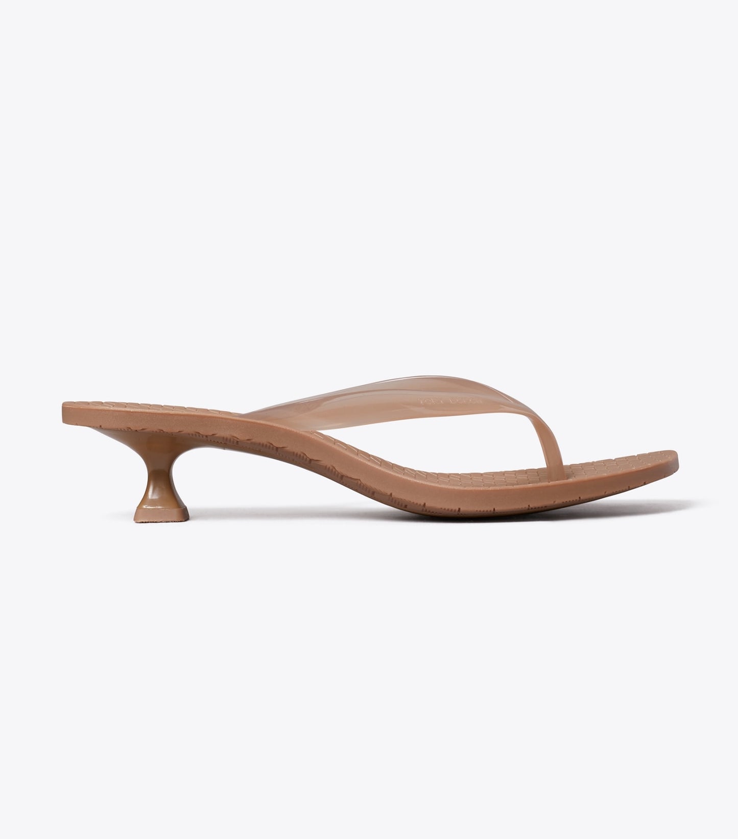 Tory Burch Jelly Heel Flip-Flop - Almond Flour / Almond Flour