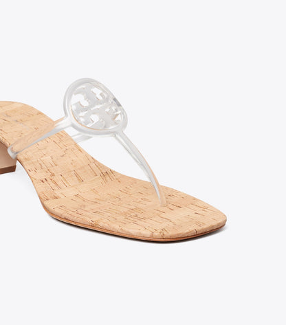 Tory Burch Miller Jelly Kitten Heel - Clear