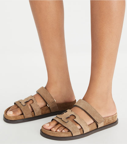 Tory Burch Ines Sport Slide - River Rock