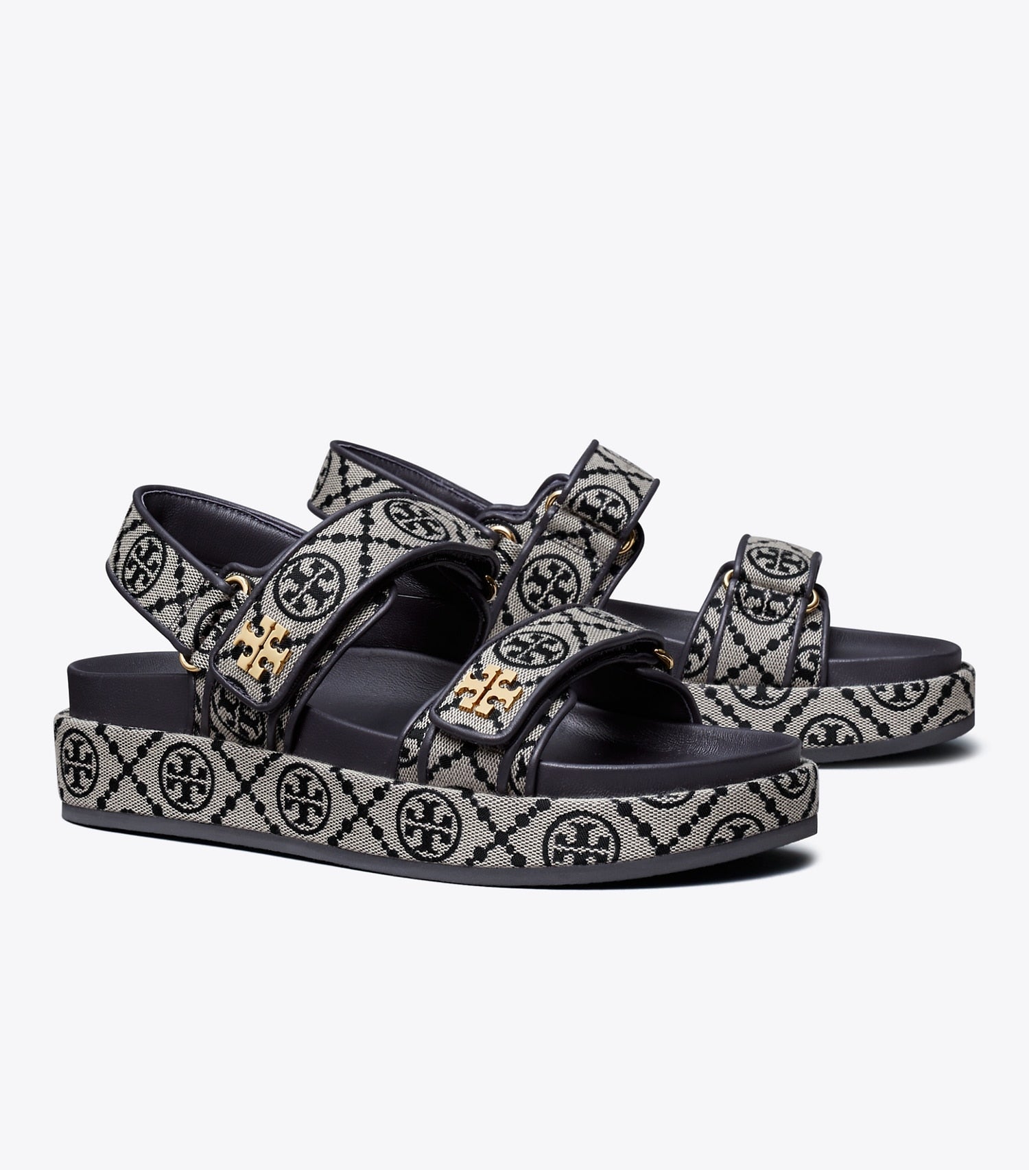 Tory Burch T Monogram Kira Sport Sandal - Perfect Navy