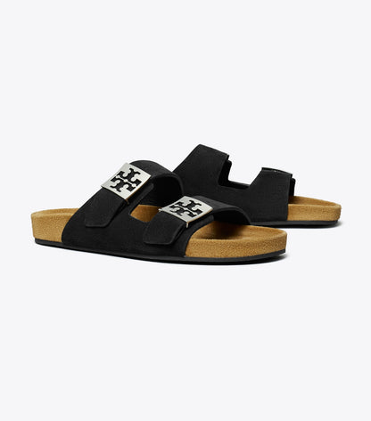 Tory Burch Mellow Sandal - Perfect Black / Light Teak
