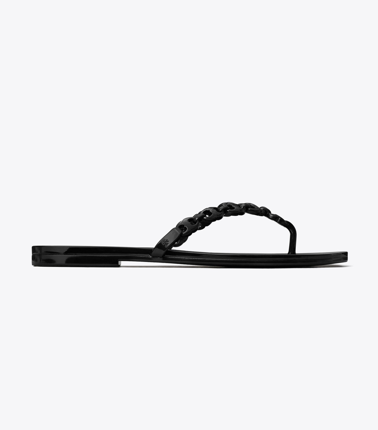 Tory Burch Gemini Link Jelly Flip-Flop - Black