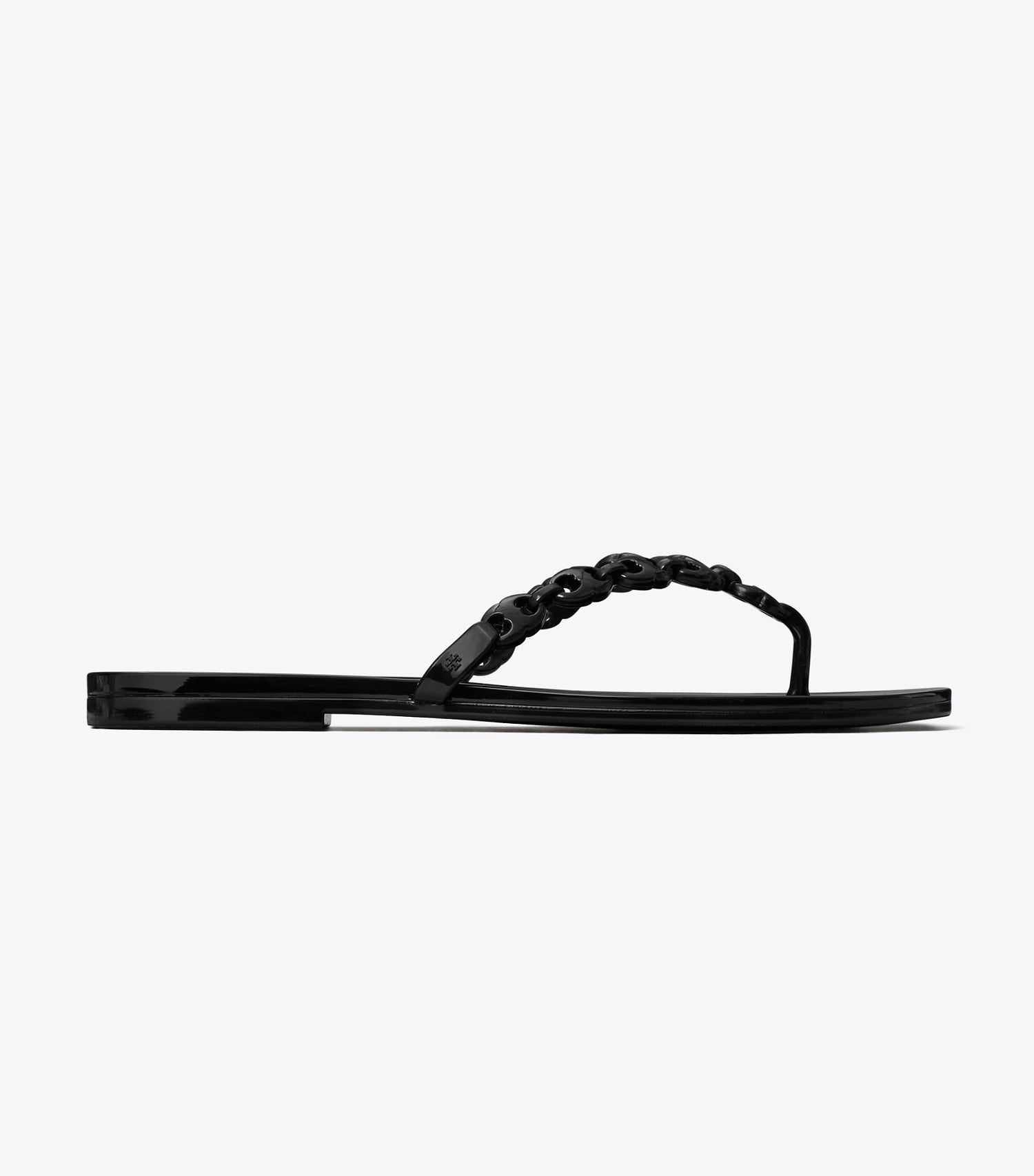Tory Burch Gemini Link Jelly Flip-Flop - Black