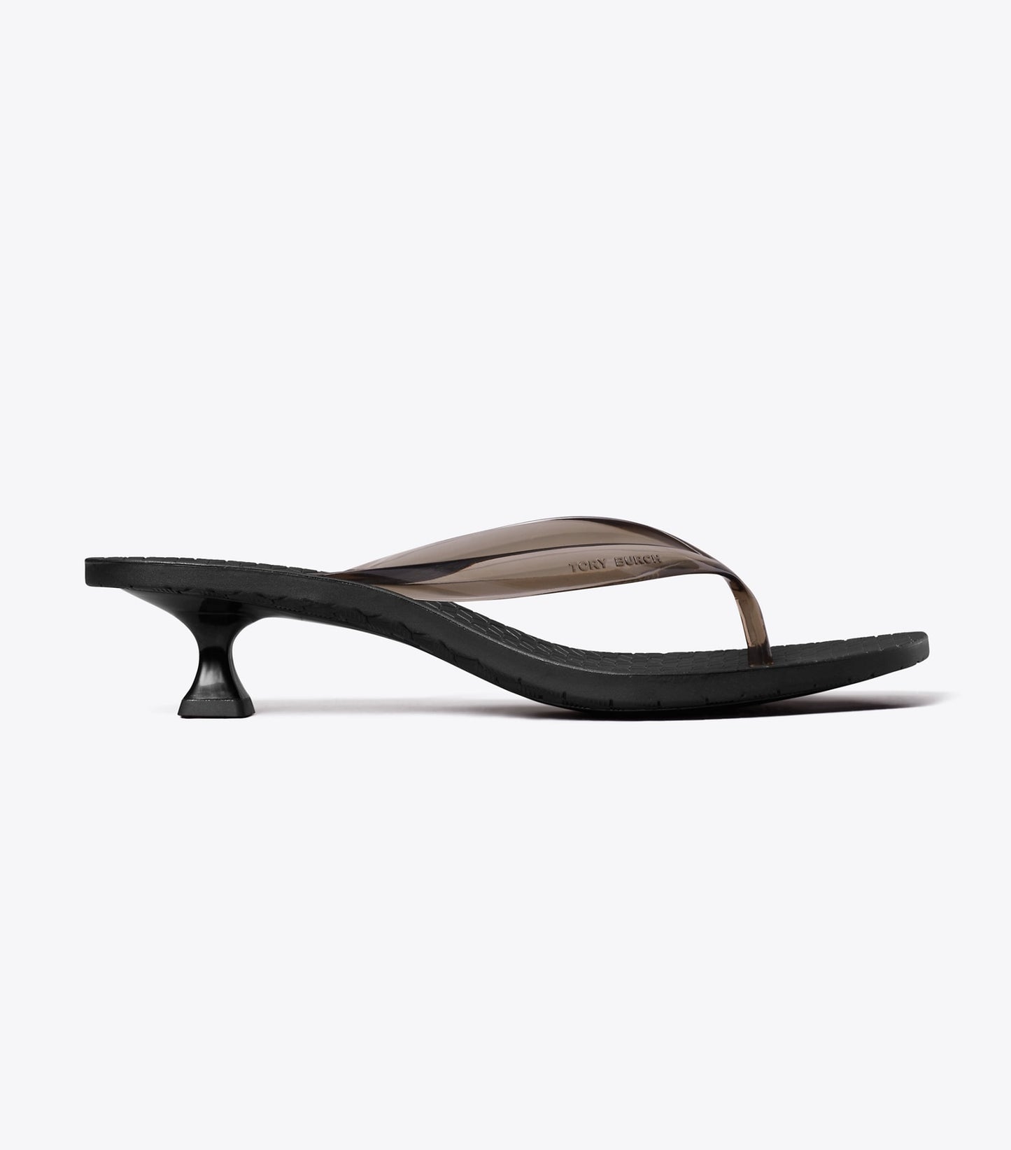 Tory Burch Jelly Heel Flip-Flop - Black / Black