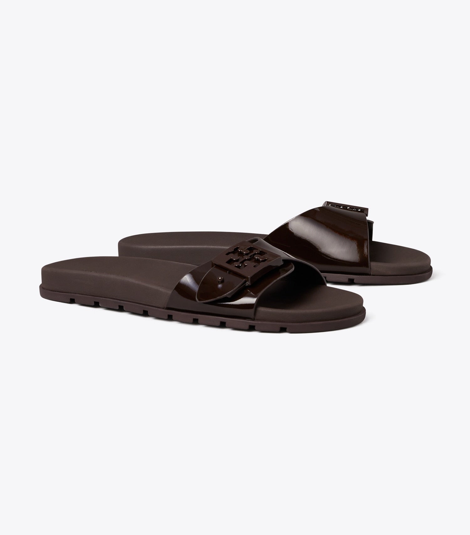 Tory Burch Mellow Slide - Dark Cocoa / Dark Cocoa