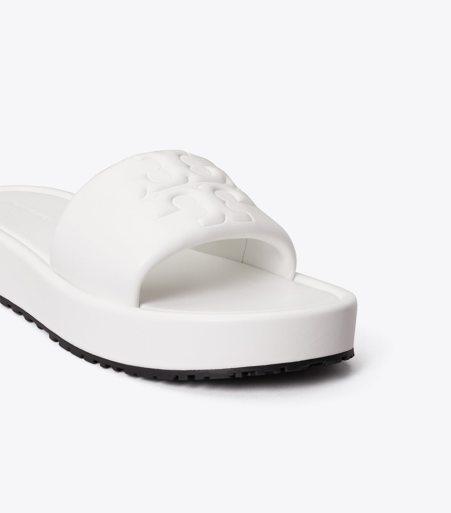 Tory Burch Double T Sport Platform Slide - Cirrus Cloud