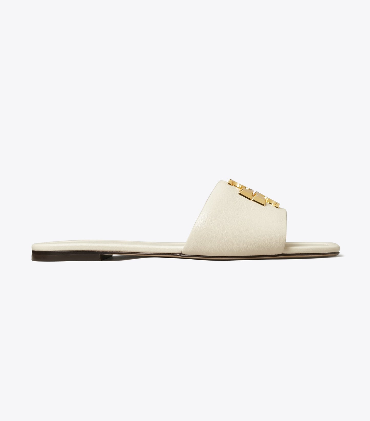 Tory Burch Eleanor Slide - Light Cream / Gold