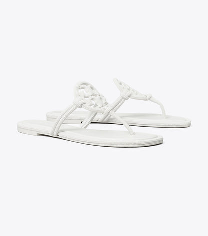 Tory Burch Miller Pavé Knotted Sandal - Optic White