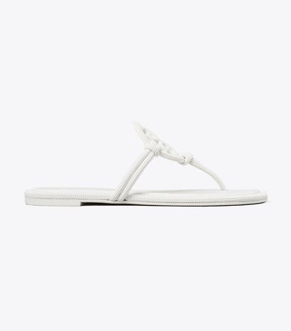 Tory Burch Miller Pavé Knotted Sandal - Optic White
