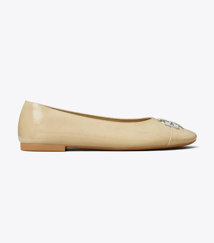 Tory Burch Charlie Ballet - Palo Santo / Palo Santo / Silver