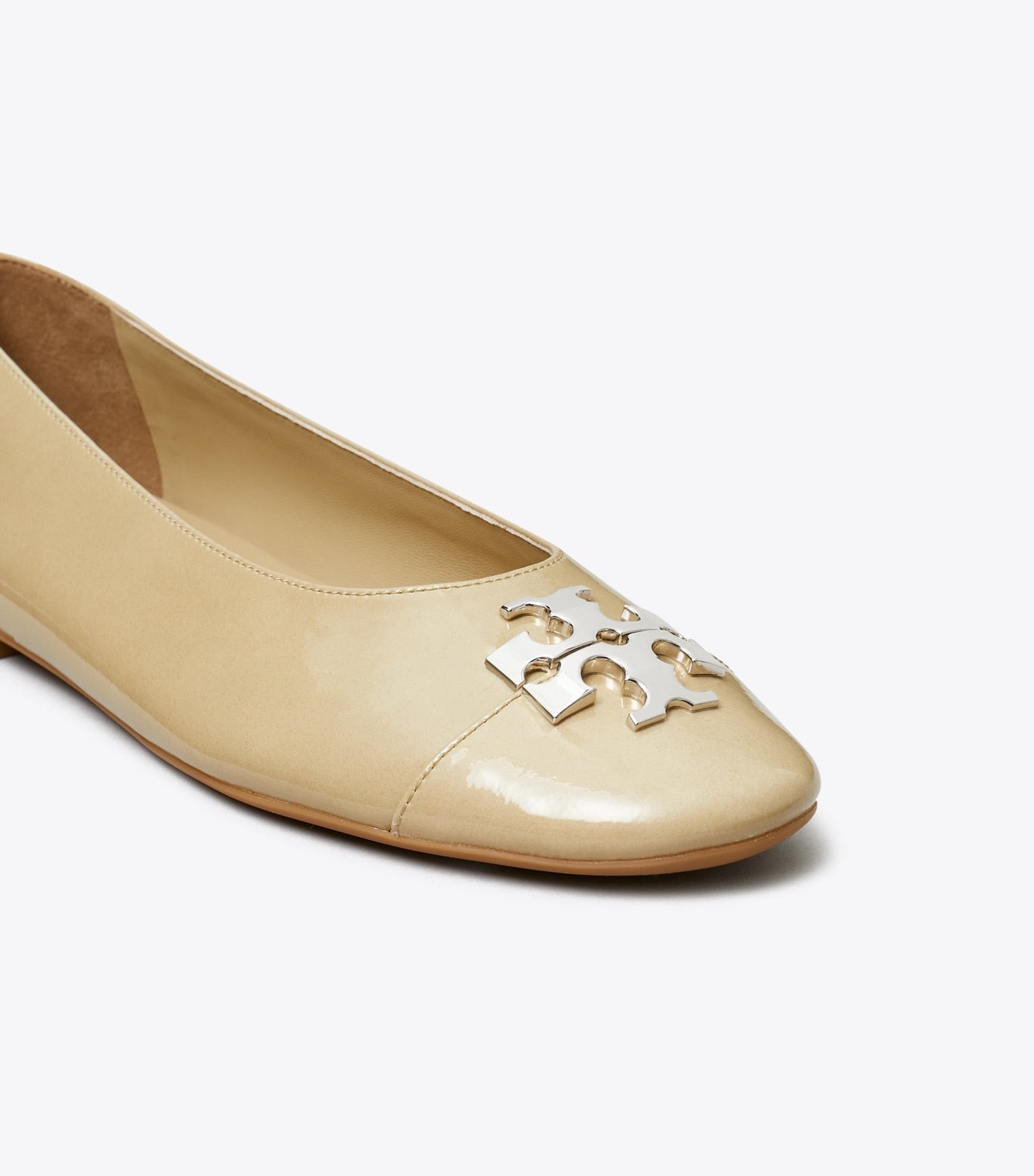 Tory Burch Charlie Ballet - Palo Santo / Palo Santo / Silver