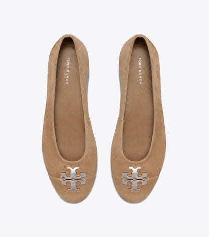 Tory Burch Charlie Ballet - River Rock / River Rock / Silver