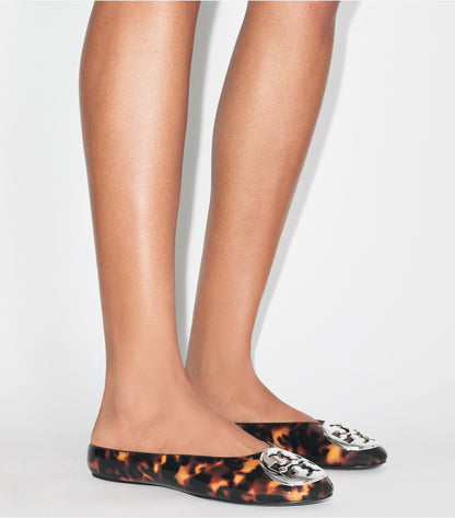 Tory Burch Reva Ballet Mule - Tortoise Shell / Gold
