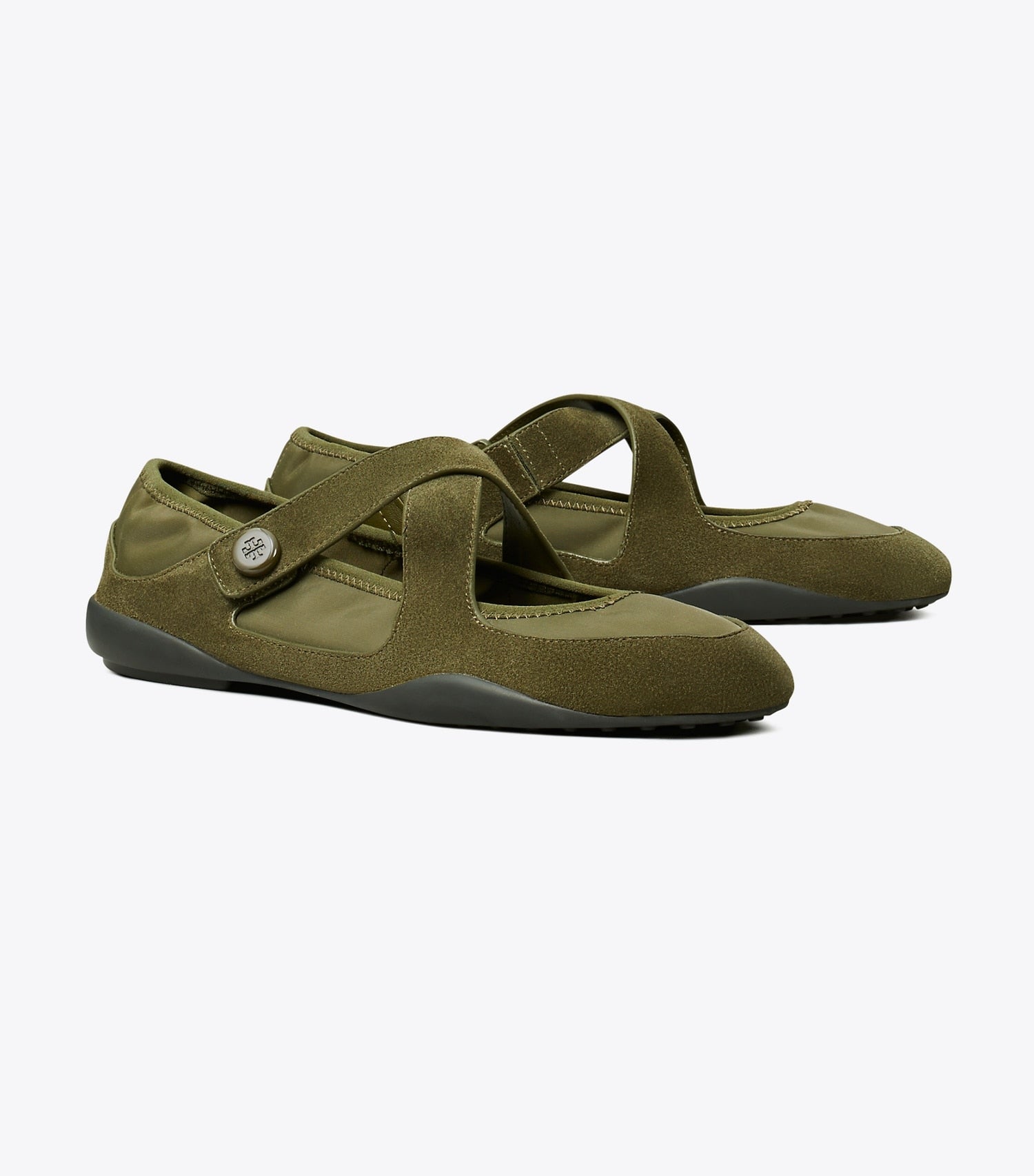 Tory Burch Romy Sport Mary Jane - Dark Ivy / Dark Ivy