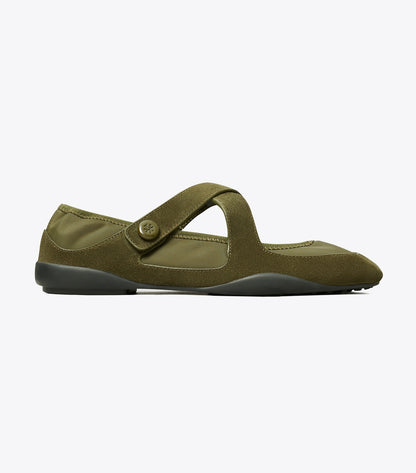 Tory Burch Romy Sport Mary Jane - Dark Ivy / Dark Ivy